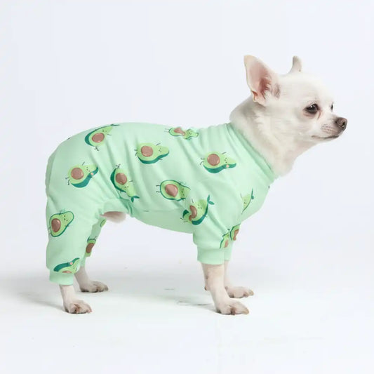 Dog Pajama - Avocado