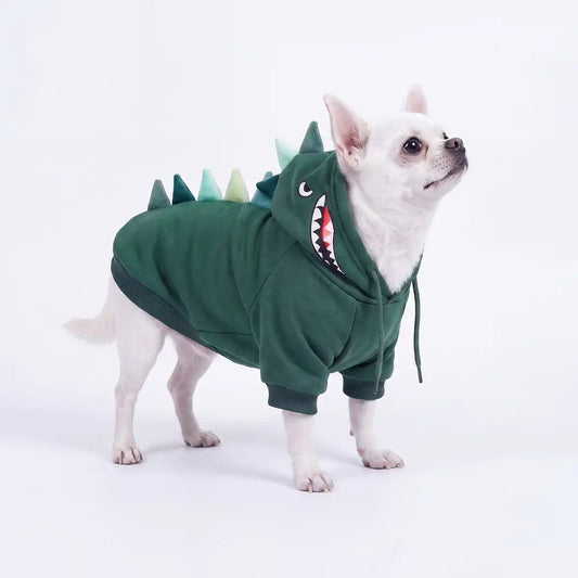 Halloween Dog Hoodie - Dinosaur
