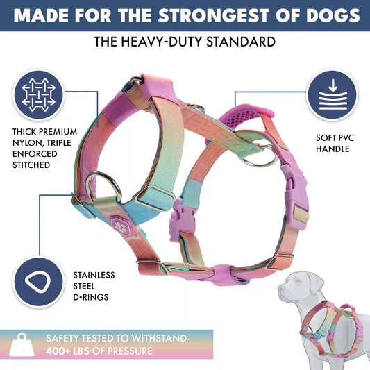 Comfort Control No-Pull Dog Harness - Pastel Icing