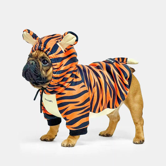 Halloween Dog Hoodie - Tiger